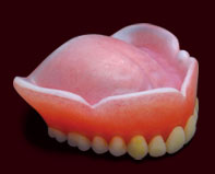 シリコンの総入れ歯